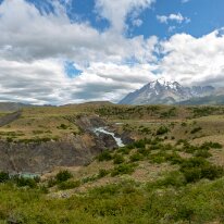 G37A9767 Panorama 14/01/2019 - Dans le parc national une centaine de kilomètres de pistes permet de voir les pics sous différents points de vue. The park tracks curl through...